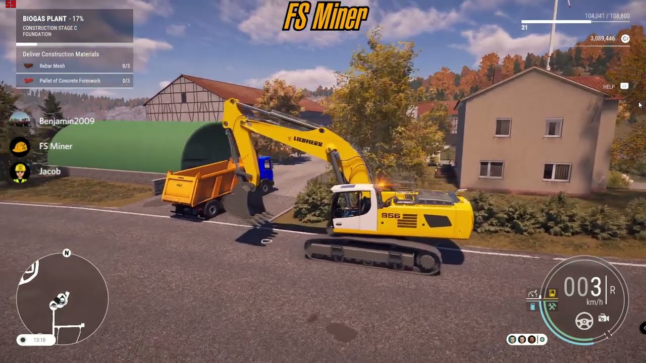 CONSTRUCTION SIMULATOR 2022 🚧MULTIPLAYER🚧 E.U. MAP