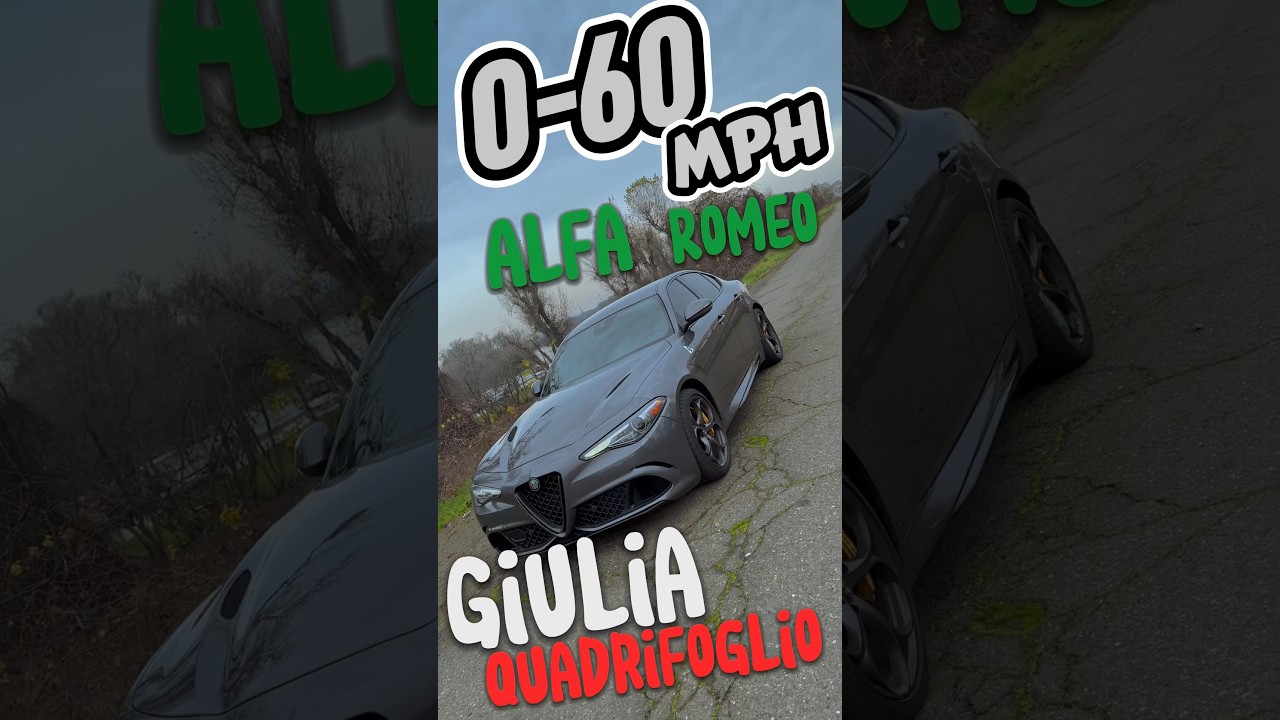 Насколько быстра Alfa Romeo Giulia QUADRIFOGLIO?!