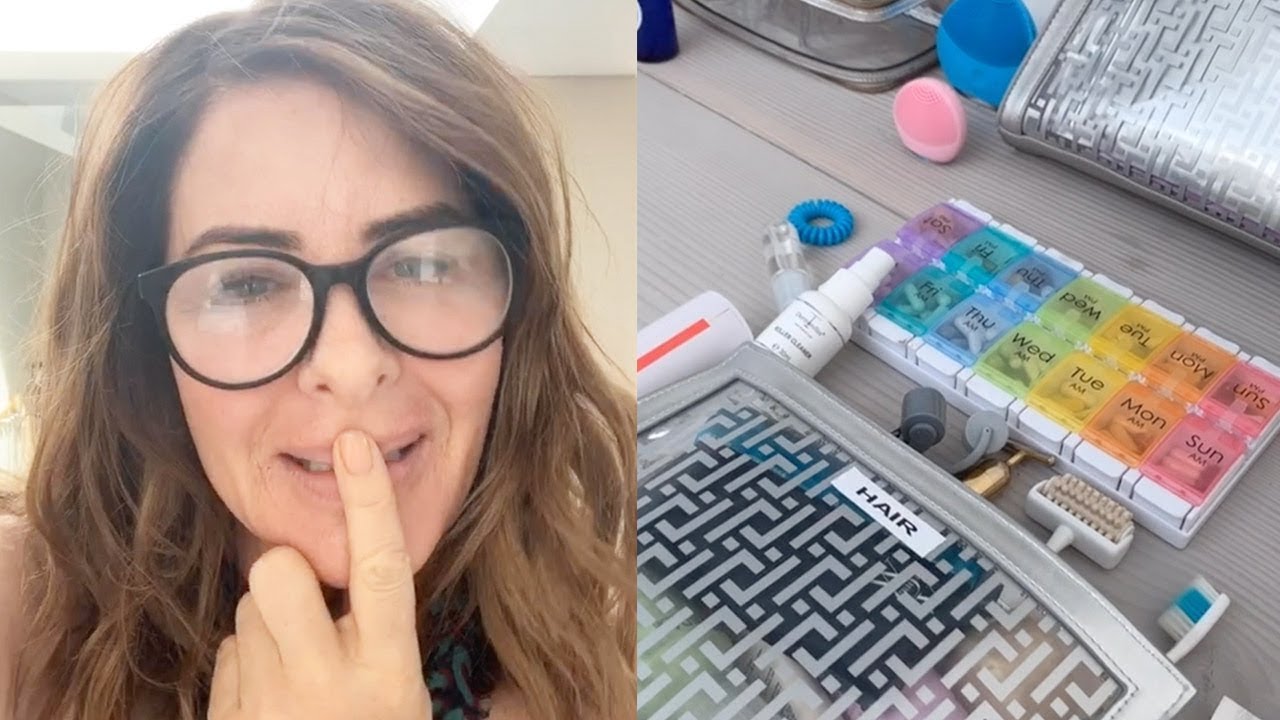 How to pack skincare and makeup | Trinny