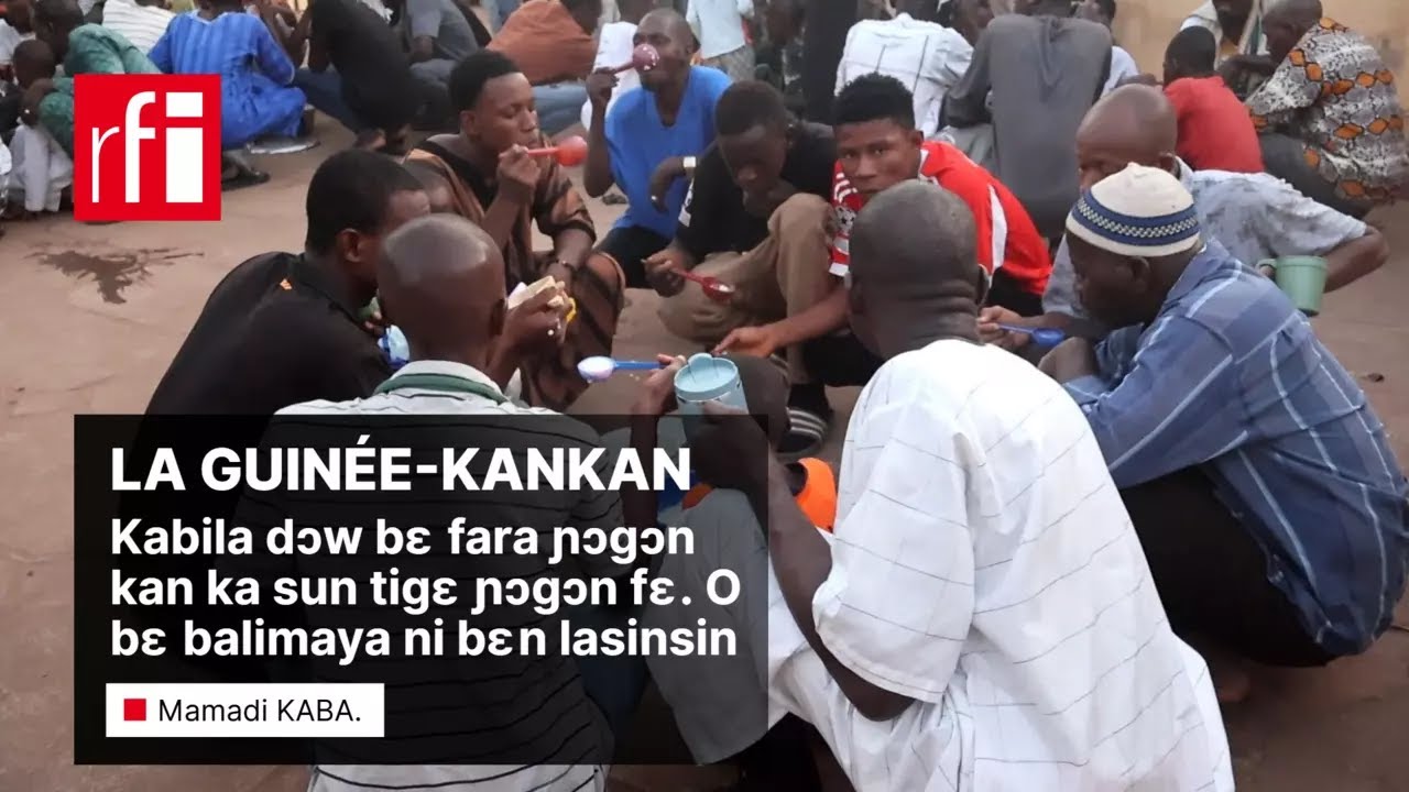 La Guinée, Kankan, kabila dɔw bɛ fara ɲɔgɔn kan ka sun tigɛ ɲɔgɔn fɛ, o bɛ balimaya ni bɛn lasinsin