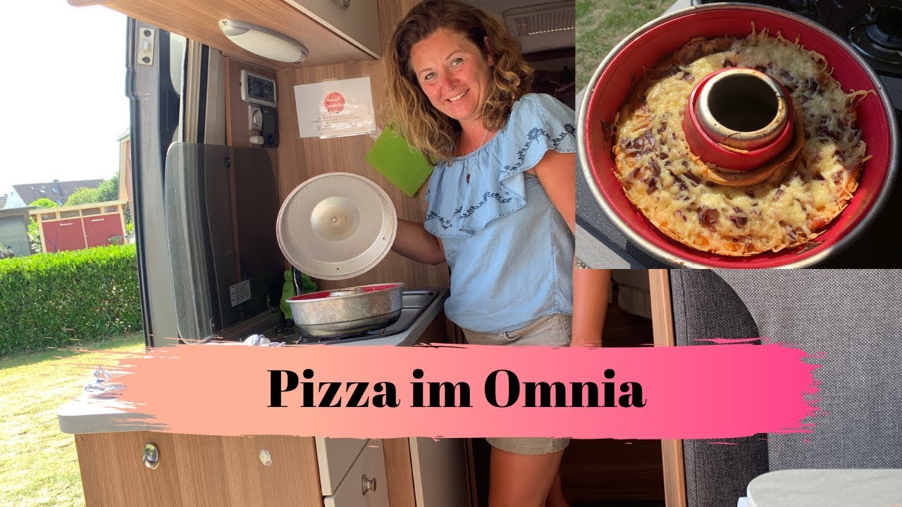 PIZZA im Omnia Backofen - Kochen im Wohnmobil *16