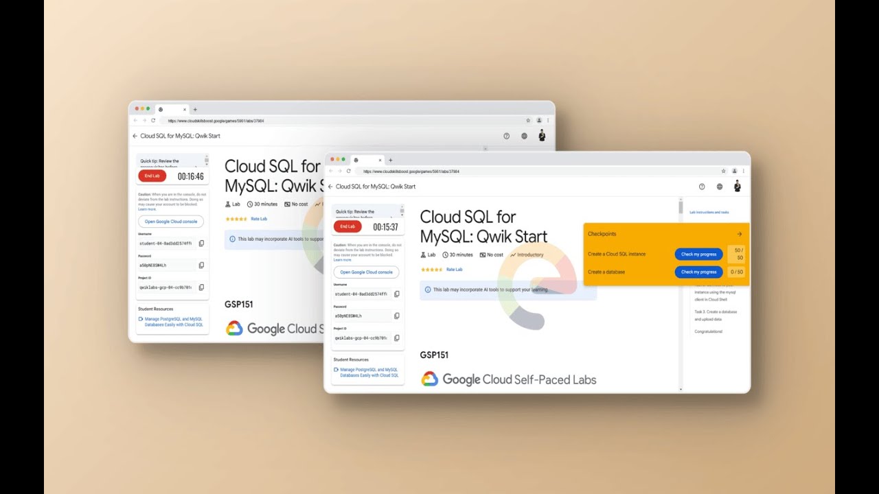 Browser Extension - Google Cloud Skills Boost - Helper