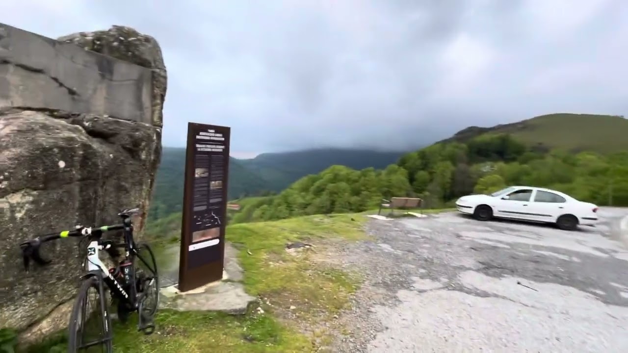 Altimetrias subida a Agi&ntilde;a desde el embalse de Andara, ciclismo (2024)