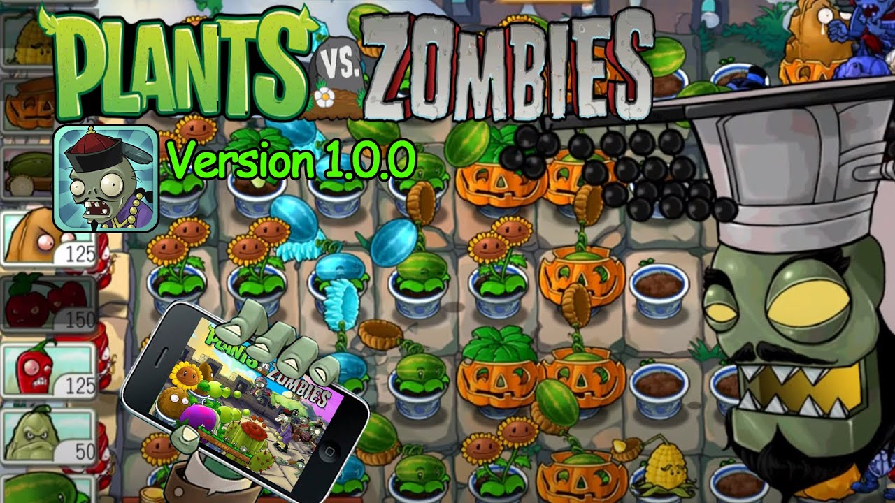 Plants vs. Zombies: China Edition [iPhone] [Version 1.0.0]  Survival Great Wall