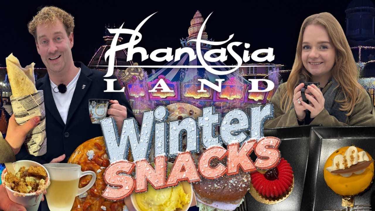 NEUE Snacks und Leckereien im Phantasialand! Alles essen im Wintertraum