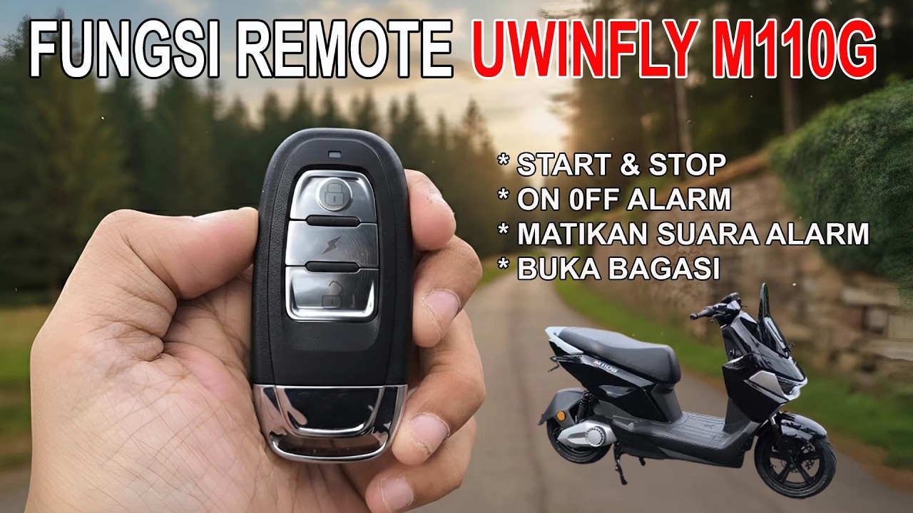 CARA PAKAI REMOTE UWINFLY M110G