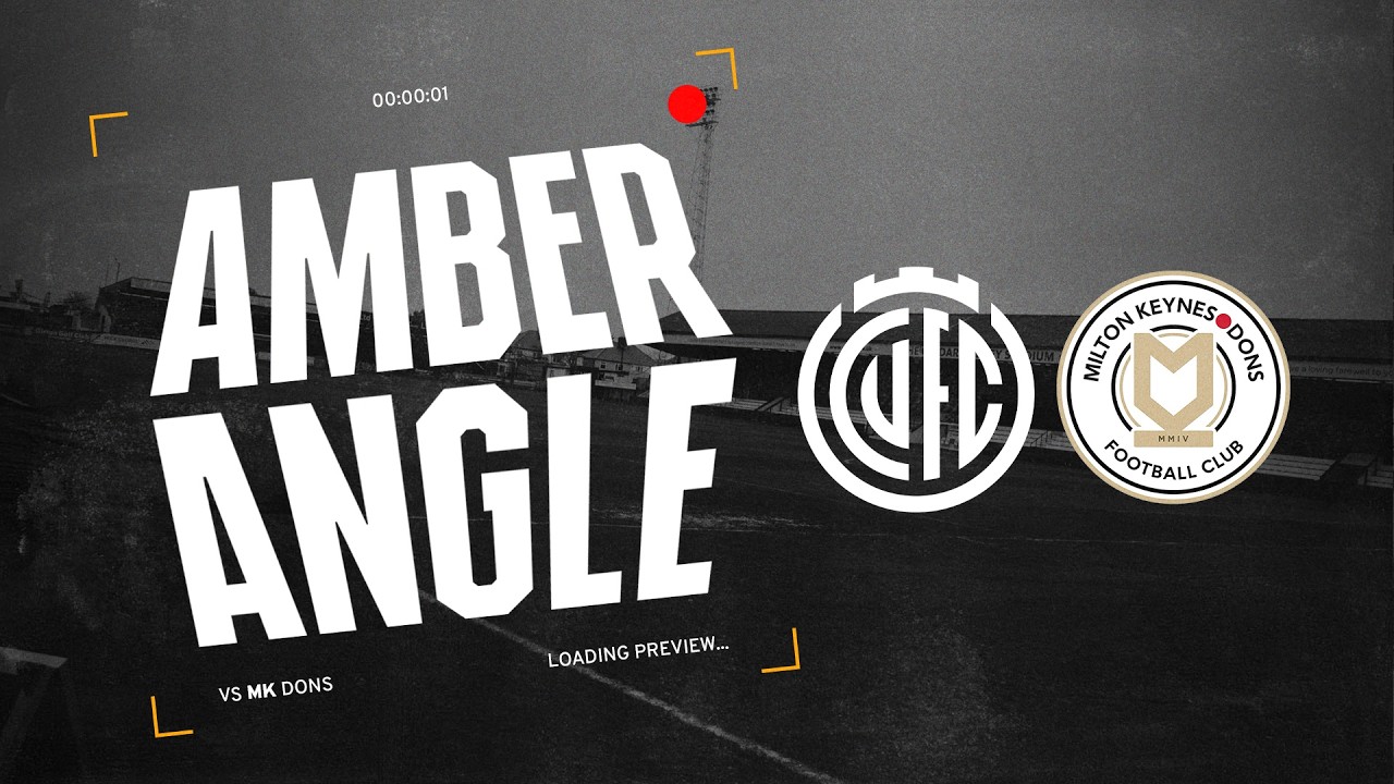 Amber Angle 💛📐 Cambridge United 1-1 MK Dons