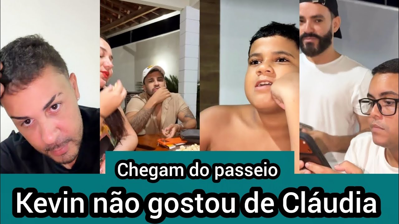 Carlinhos Maia encontra seu primo Kevin na piscina e pede pra ir embora - Ninguém gosta da Claudia 
