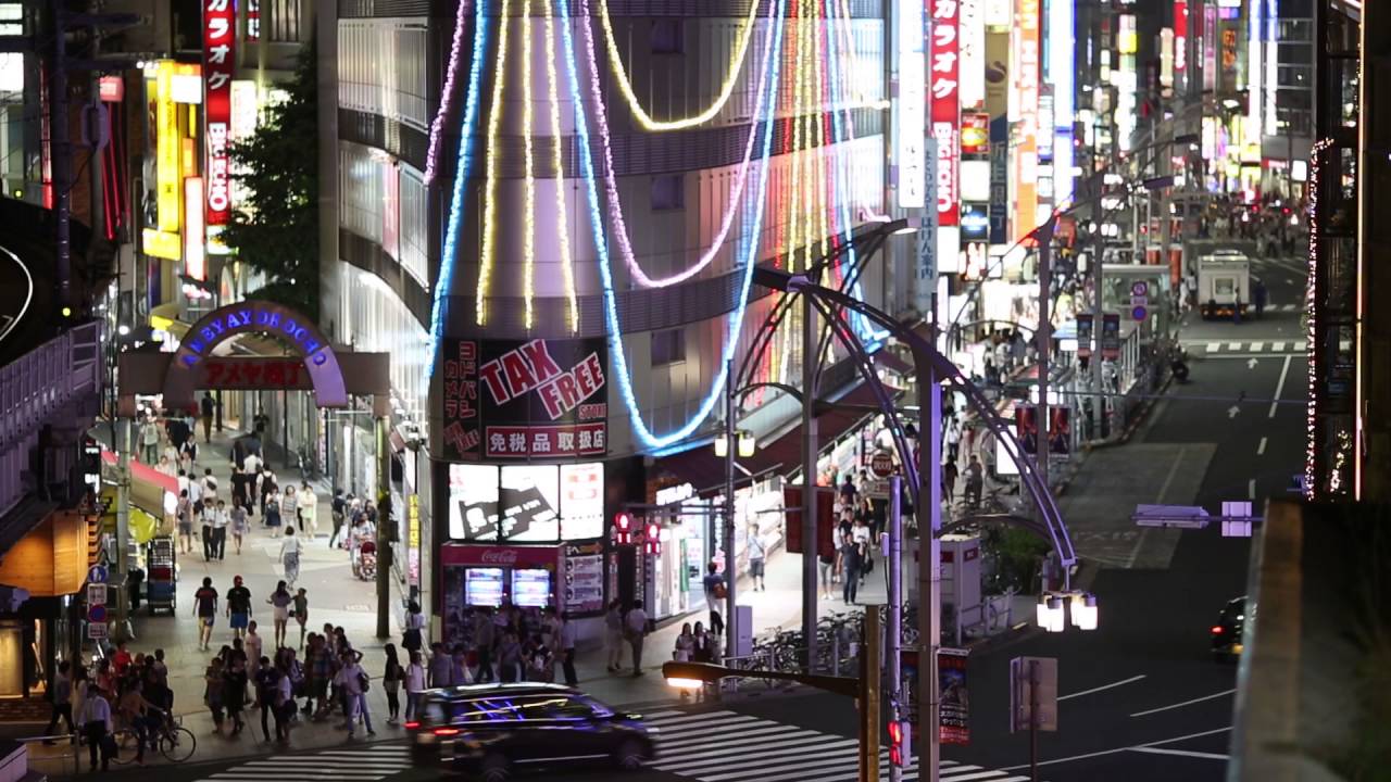 Tokyo Streets at Night