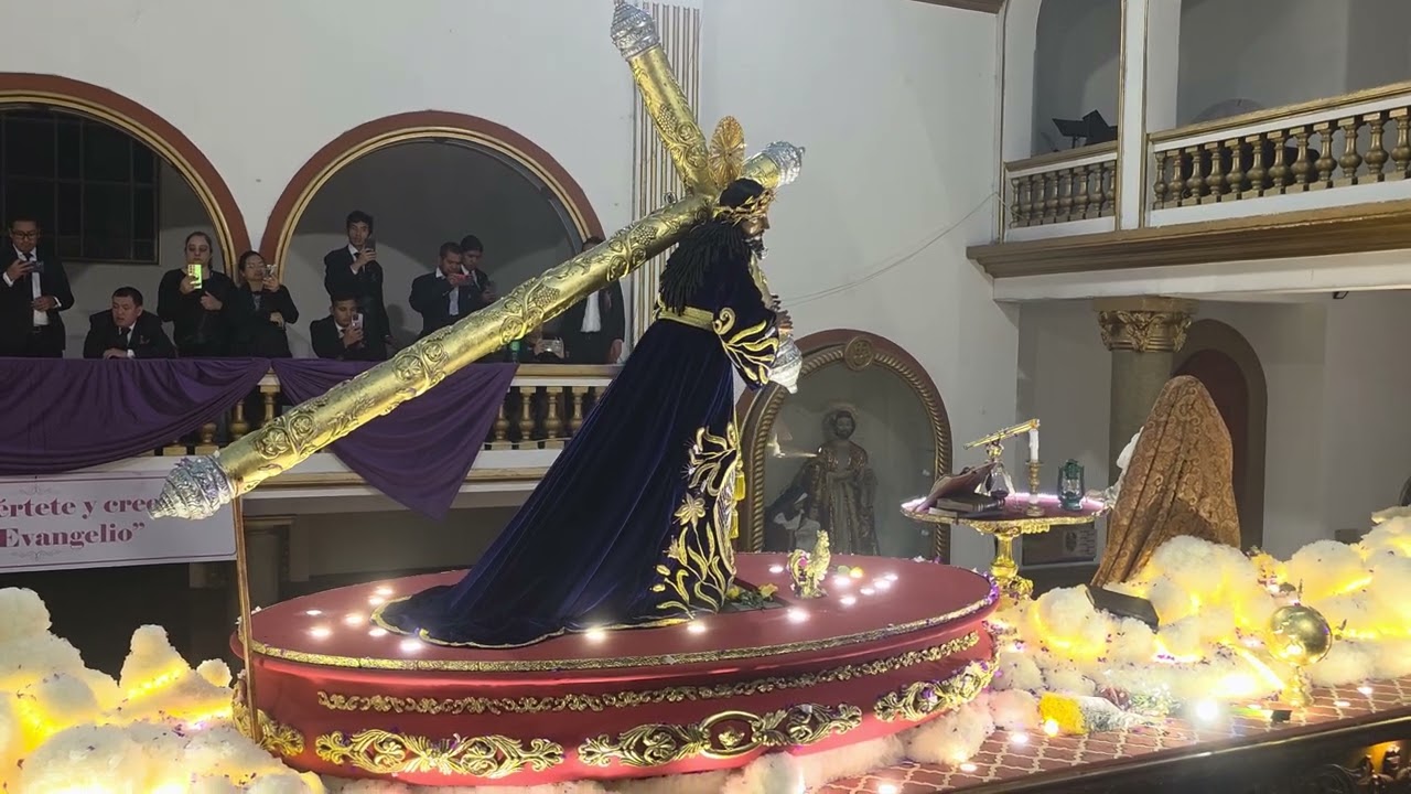 Entrada de ls consagrada imagen de Jesús Redentor del mundo 🌎 2026