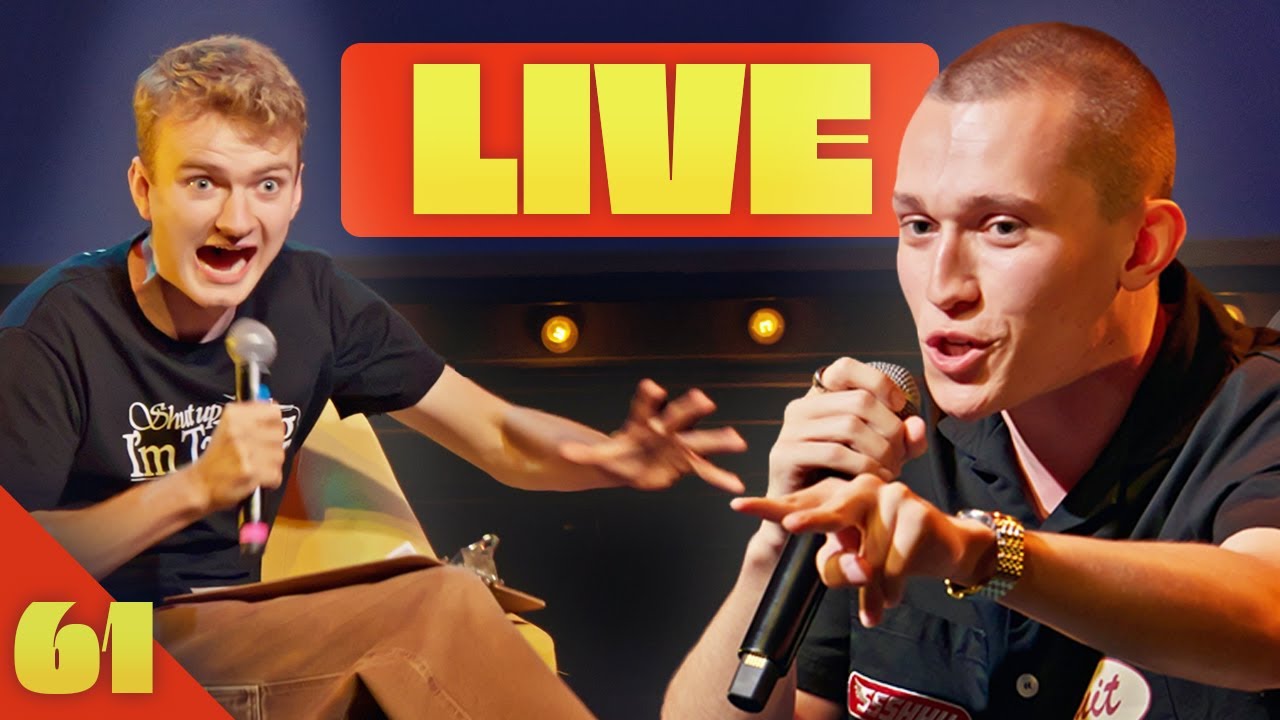 Our first LIVE SHOW | Shut Up I’m Talking LIVE