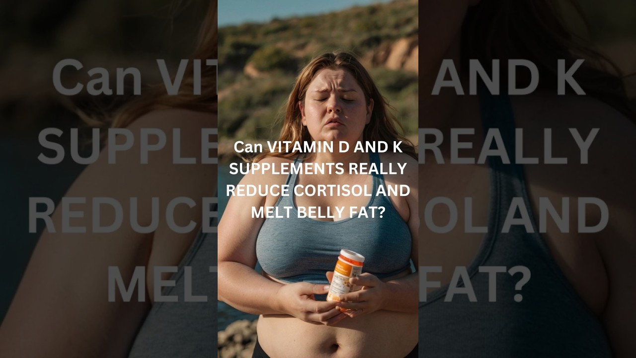 Can Vitamin D And K Supplements Really Reduce Cortisol And Melt Belly Fat?