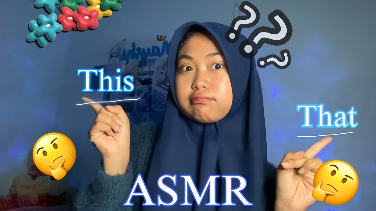 ASMR This Or That? 😜
