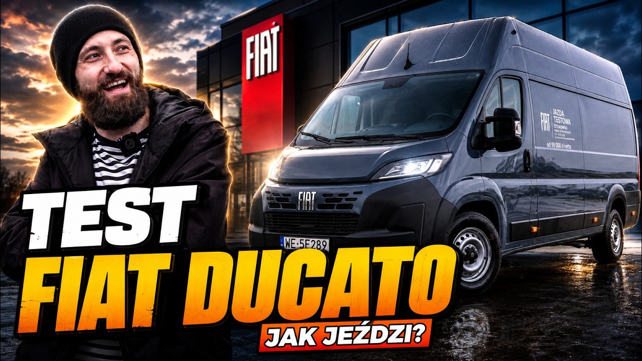 Furgon ponadczasowy⁉️ NOWY Fiat Ducato 🚚 Testujemy Fury⏐@strefakontentu 