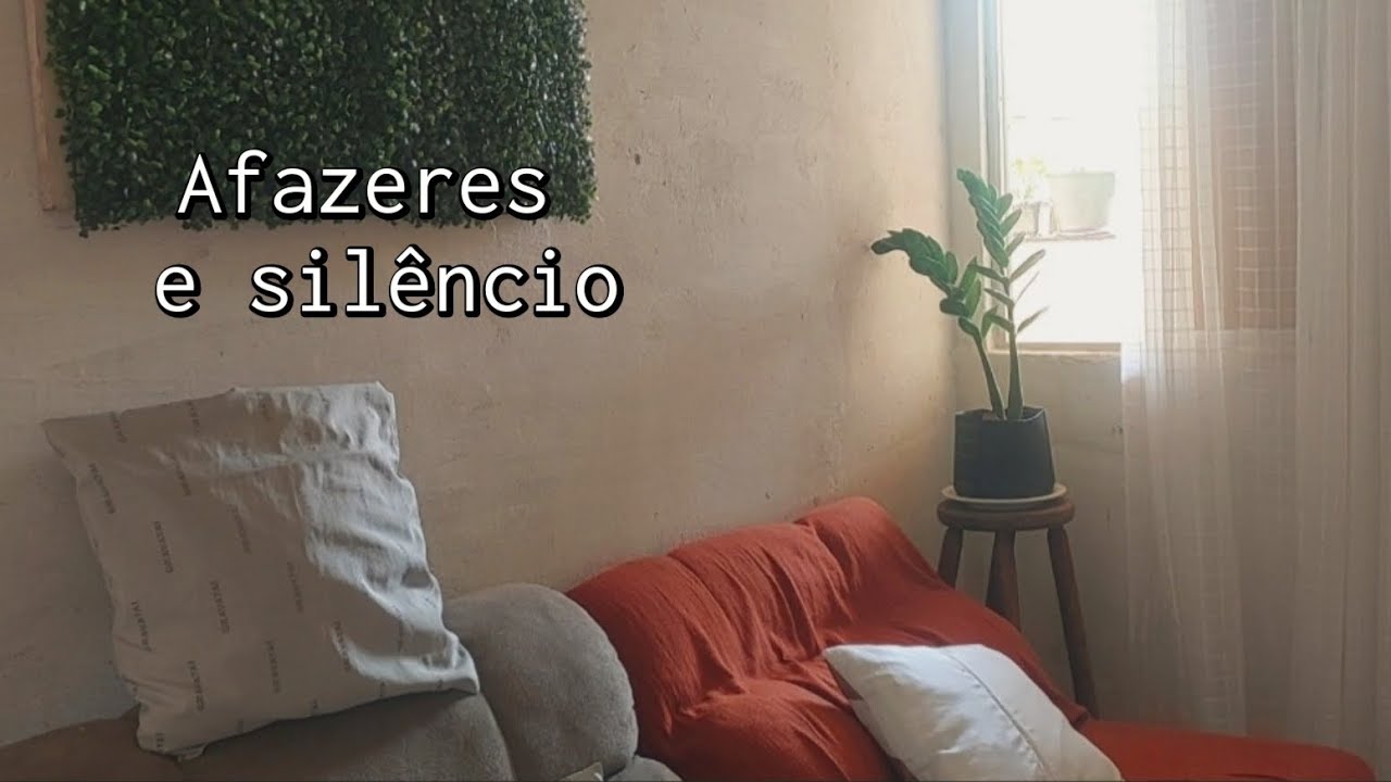 Rotina calma: Afazeres simples de dona de casa 