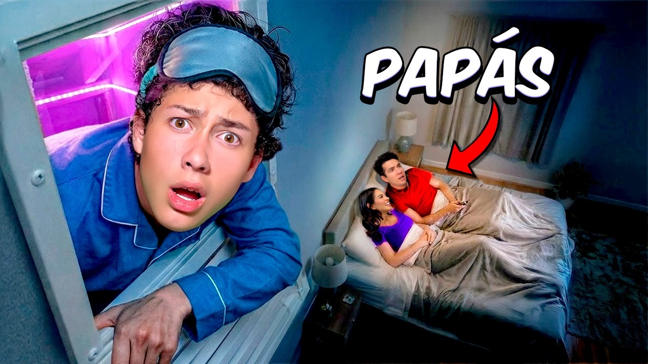 VIVIENDO EN SECRETO EN EL CUARTO DE MIS PADRES!! 