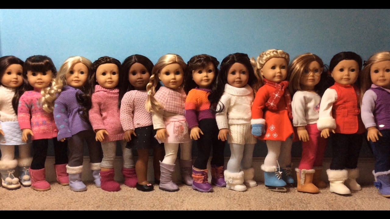 Dressing my Dolls for Winter 2017 American Girl