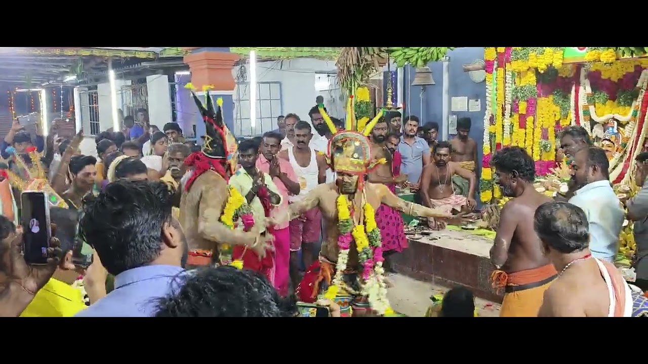 அலங்கார பூஜை கருப்புக்கட்டி சீவலப்பேரி சுடலை மாடசாமி திருக்கோவில் சொந்த கொடைவிழா 2025/வெள்ளி கிழமை