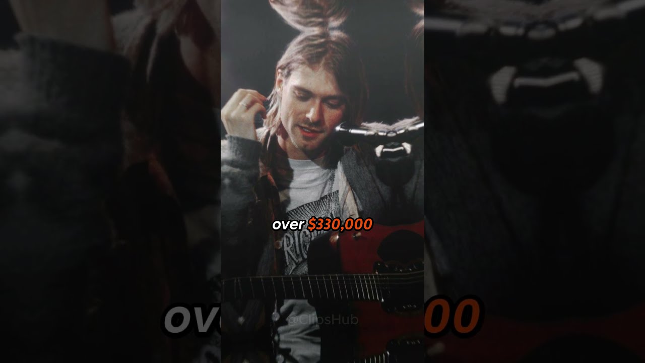 The $300,000 Unwashed Sweater That Made Rock History...  #musicedit #rock #nirvana #kurtcobain