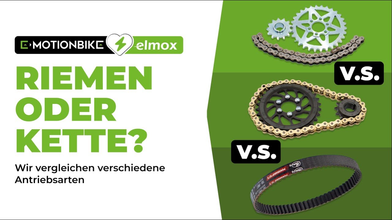 Riemen oder Kette? Der Lautstärkevergleich inkl. WARP9 Kit