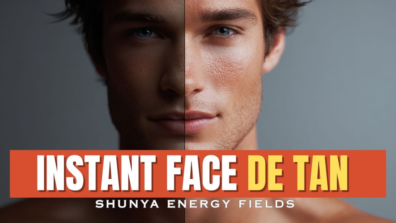 Remove Suntan FAST | Face De-Tan Morphic Field ✨