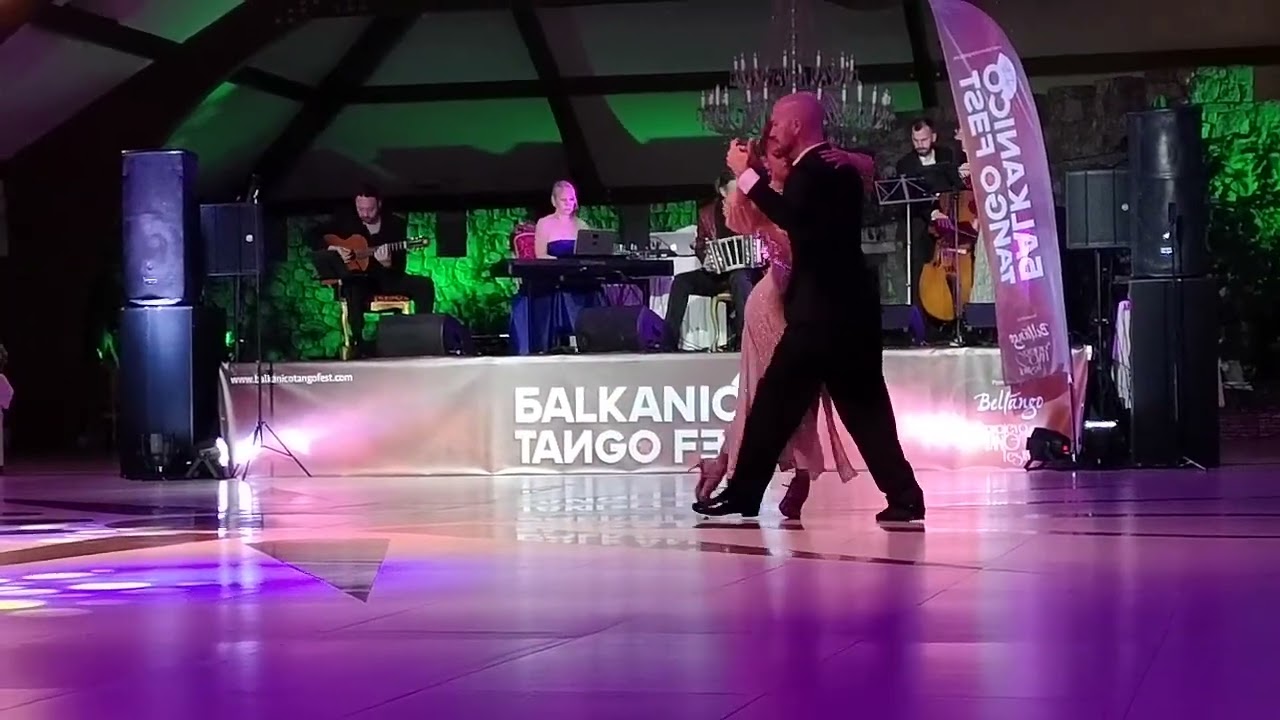 Santiago Giachello & Agostina Tarchini at Balkanico Tango Fest 2024 1