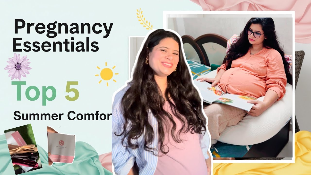 Stay Comfortable in Pregnancy: Must-Have Pillow & Maternity Wear. Pregnancy Comfort Picks