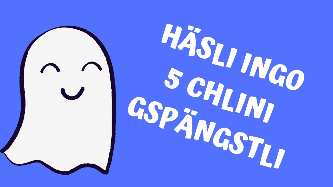 5 chlini Gspängstli | Hüpfen und Tanzen mit Häsli Ingo