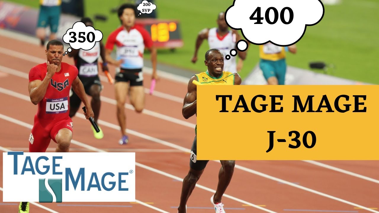 TAGE MAGE J-30 : QUELLE STRAT&Eacute;GIE ???