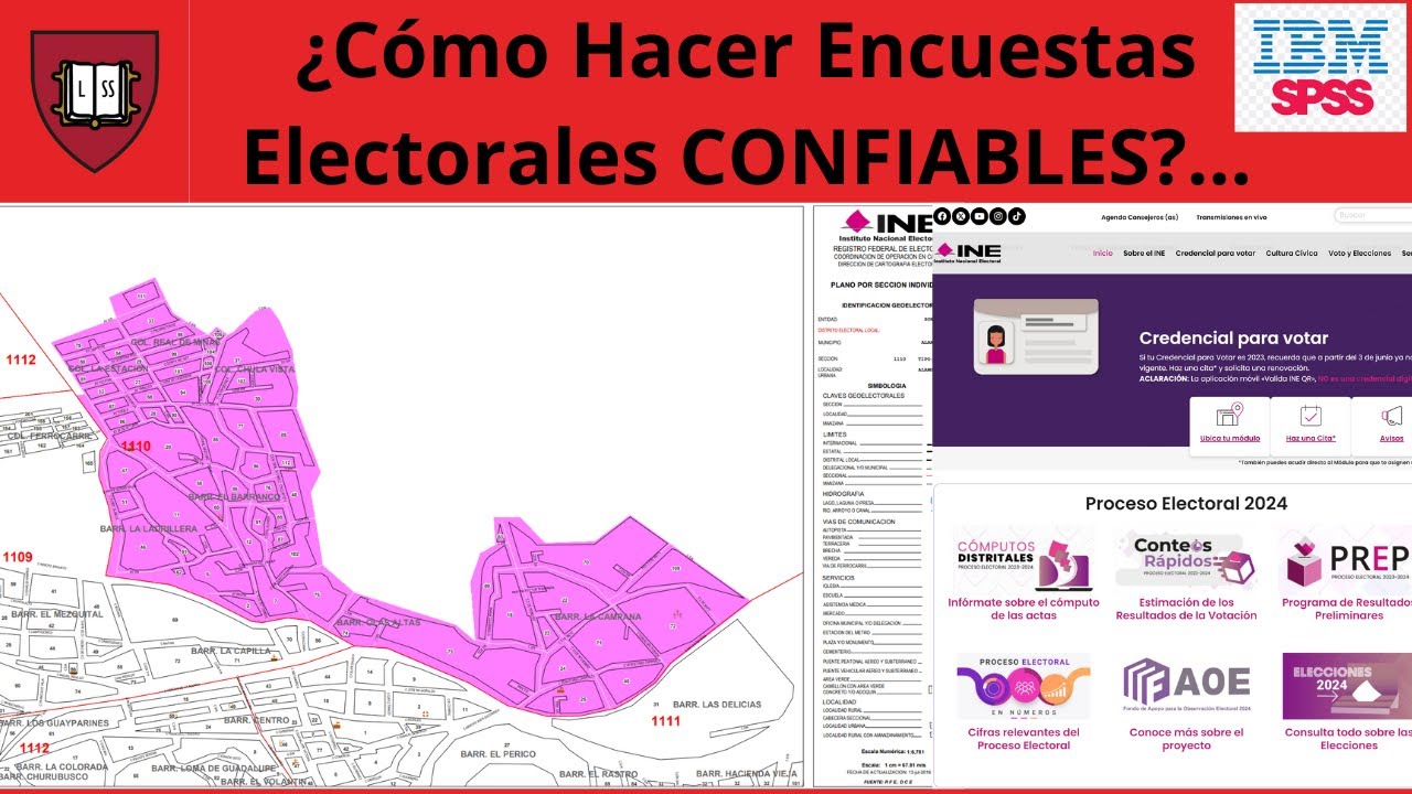 “Cómo Hacer Encuestas Electorales CONFIABLES. Ejemplo Práctico-2024”