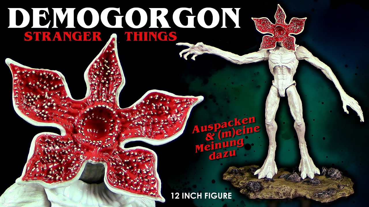Stranger Things ™ Demogorgon - 12 Zoll Actionfigur - Unboxing & Review - Jazwares ® Netflix ™®