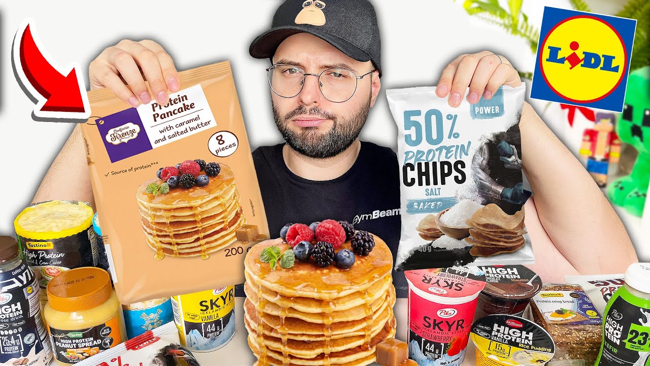 Am cumparat TOATE SNACK-urile PROTEICE de la LIDL...