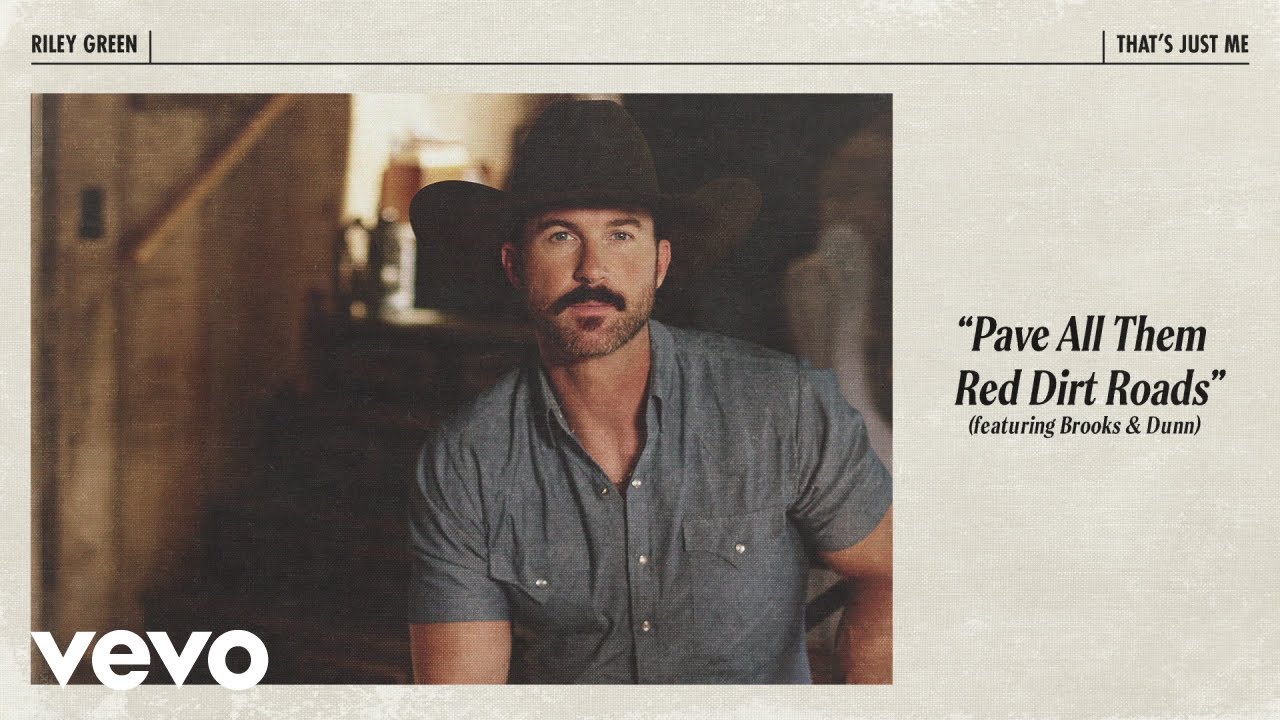 Riley Green - Pave All Them Red Dirt Roads (Official Audio) ft. Brooks & Dunn