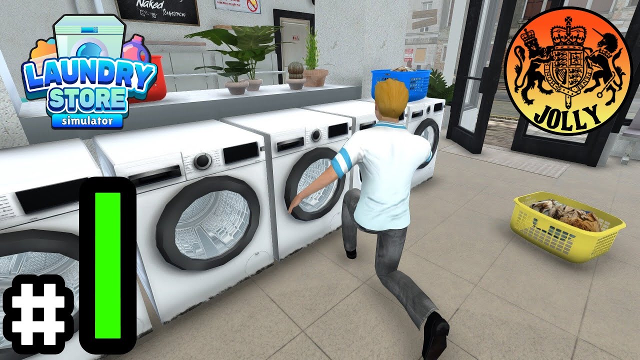 Laundry Store Simulator  |  Episode 1  |  Early Access