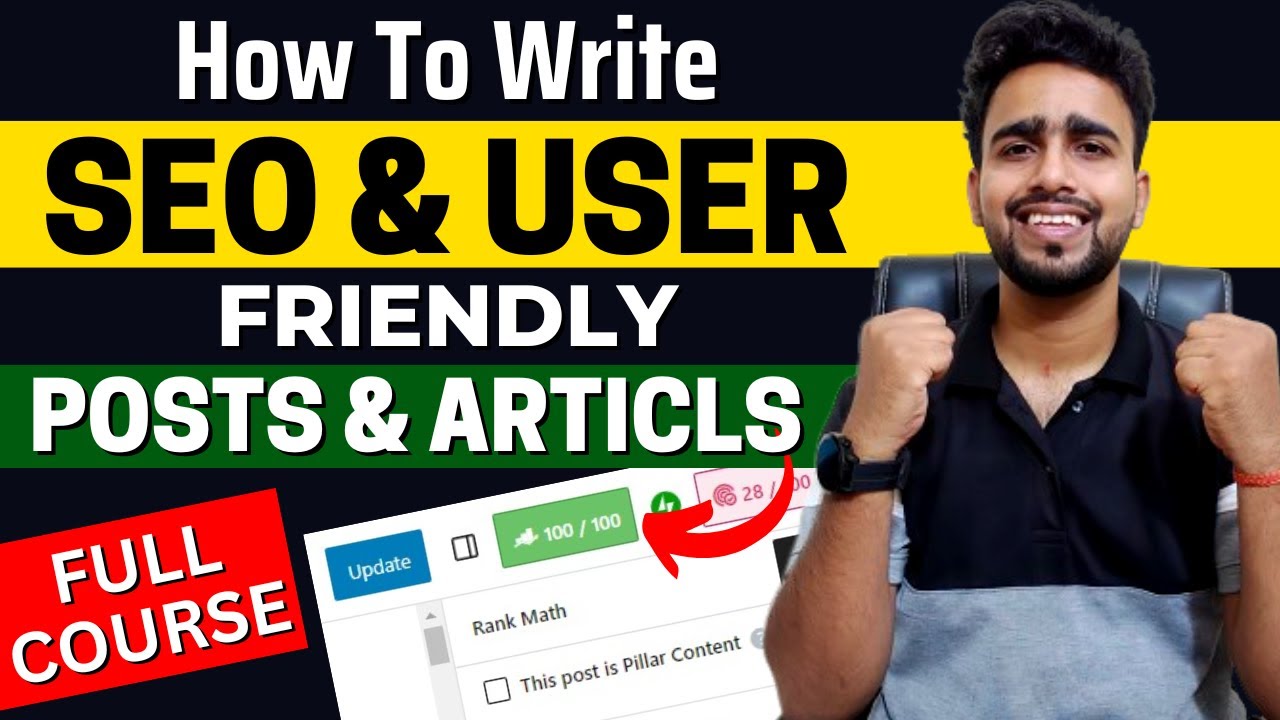 How to Write User Friendly & SEO Optimized Articles to 1st Rank on Google #blogging #seo #traffic