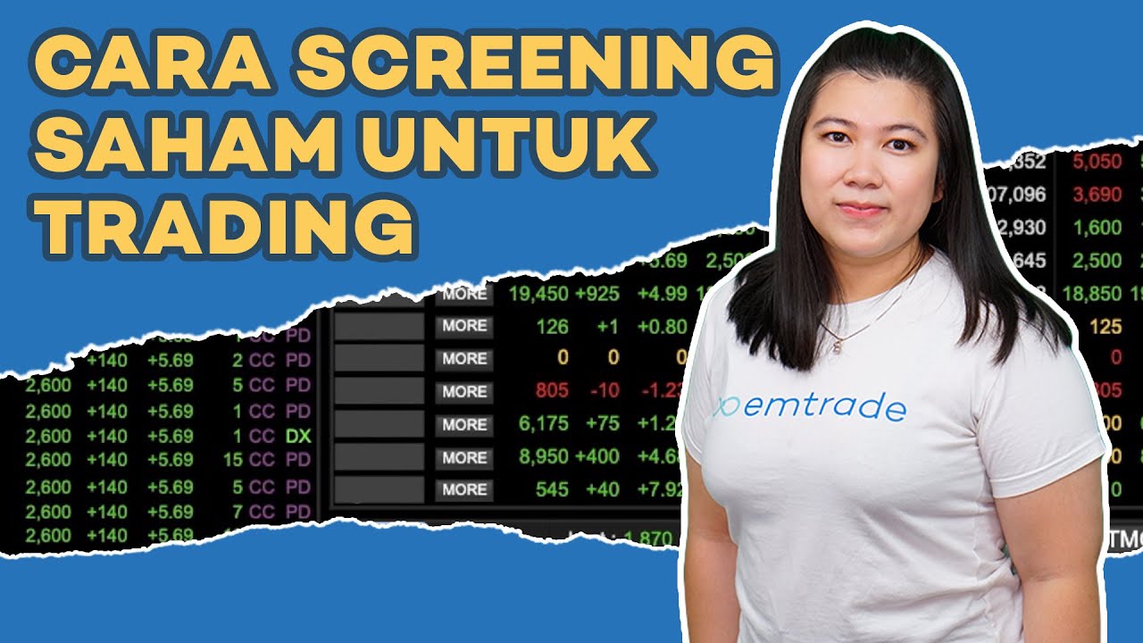 Jurus Trading Pilih Saham dengan Jitu, Bocoran dari Coach Emtrade
