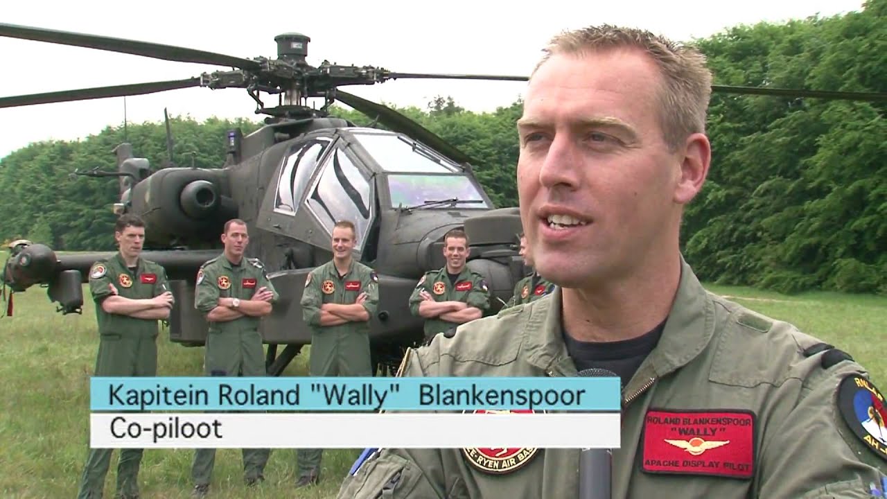 Apache-demoteam luchtmacht terug van weggeweest