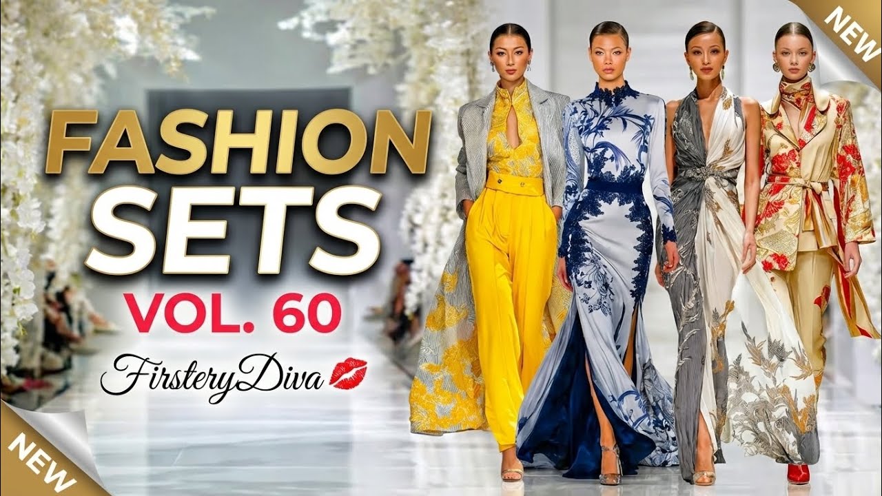 When the Runway Feels Like Pure Cinema | Fashion Sets Vol. 60 | FirsteryDiva