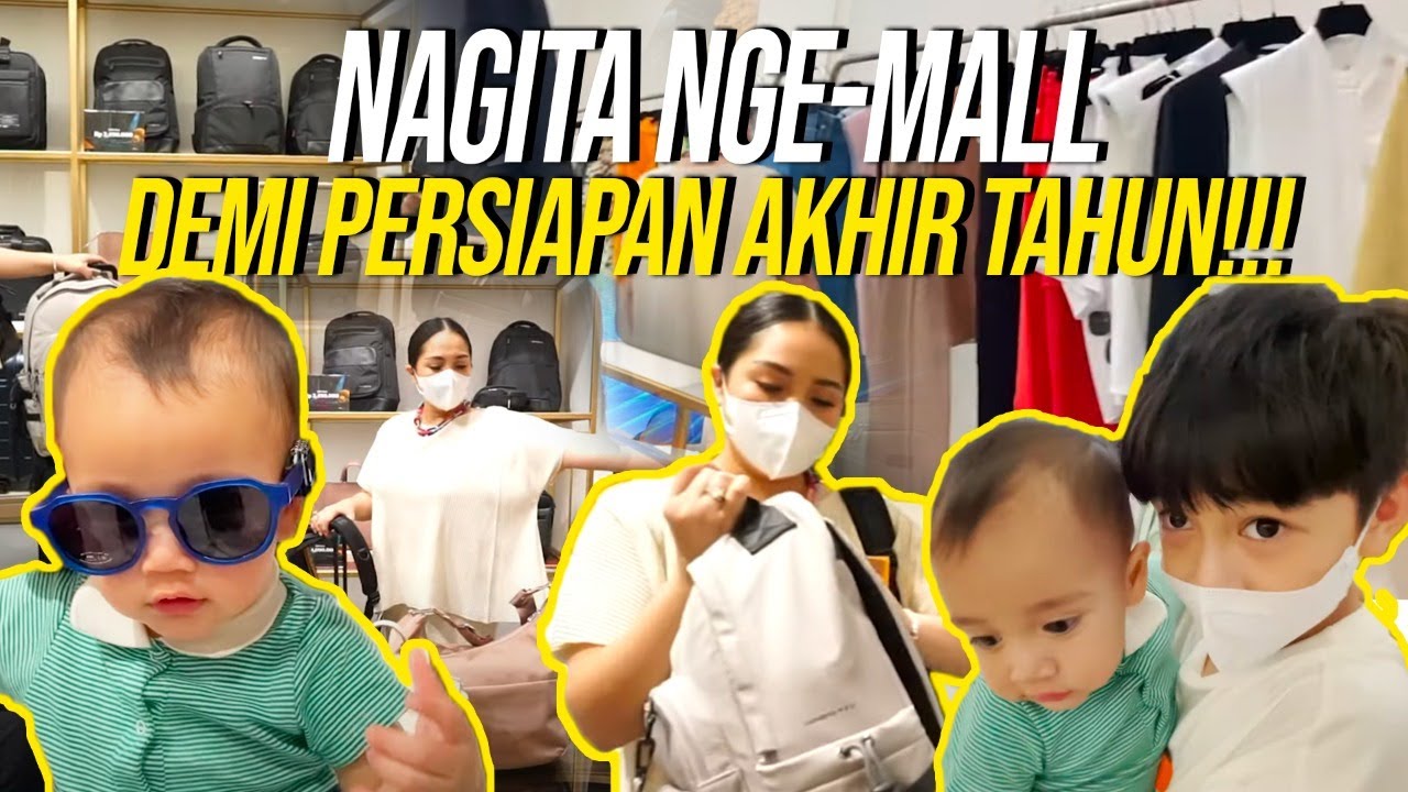 NAGITA TERHARU!! RAFATHAR GENDONG CIPUNG SEHARIAN DI MALL!!!