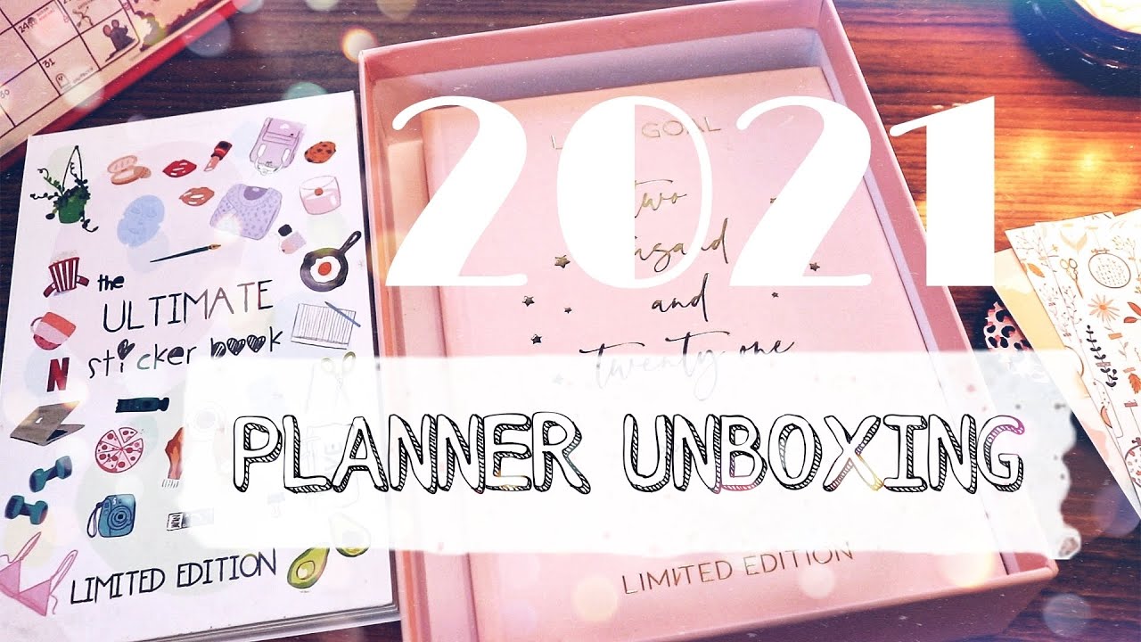 Unboxing + Reviewing the Space and Beauty 2021 Planner | Lets Goal 2021 Planner Review India