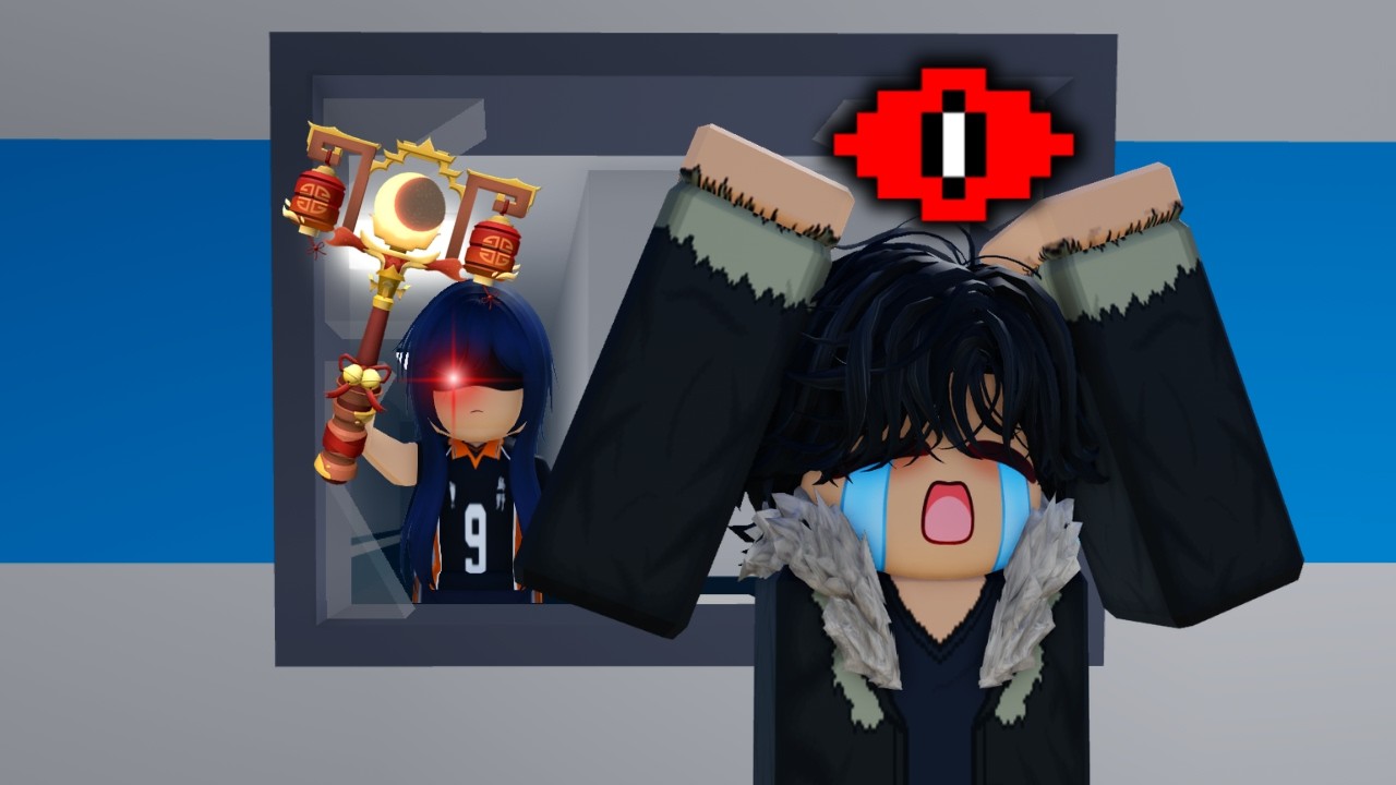 EU SÓ POSSO ME MEXER QUANDO O VIDENTE MANDAR! | FLEE THE FACILITY - ROBLOX