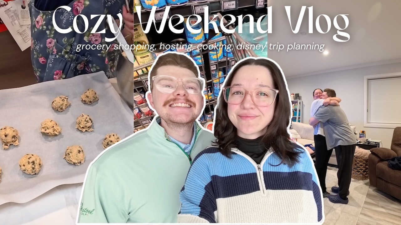 My Cozy Weekend at Home ☕ | Cooking, Cleaning & Disney Planning