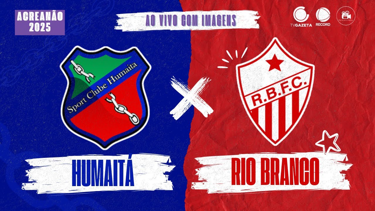 COM IMAGENS! HUMAITÁ x RIO BRANCO | AO VIVO | ACREANÃO 2025 #acreanao2025 #vemcomagazeta
