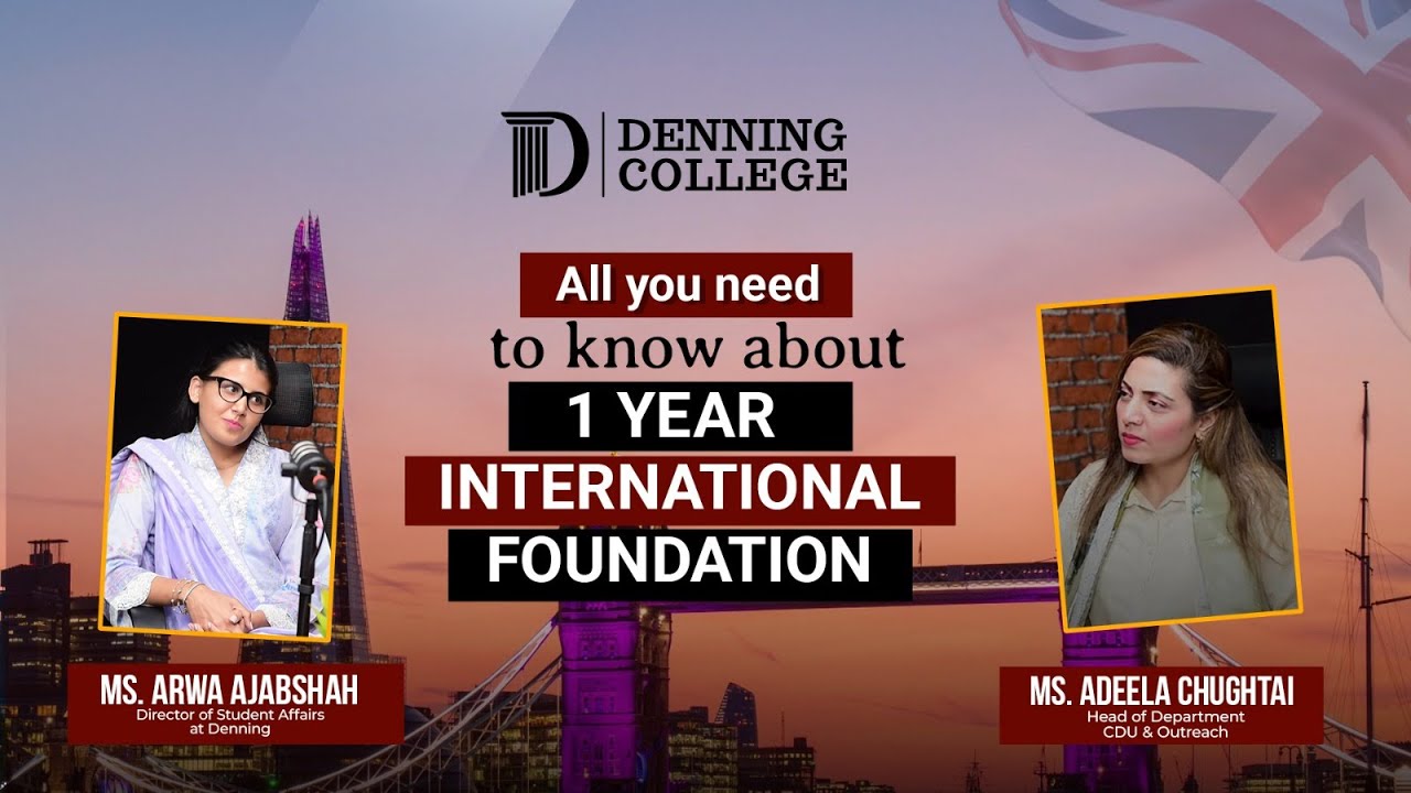One-Year International Foundation at Denning