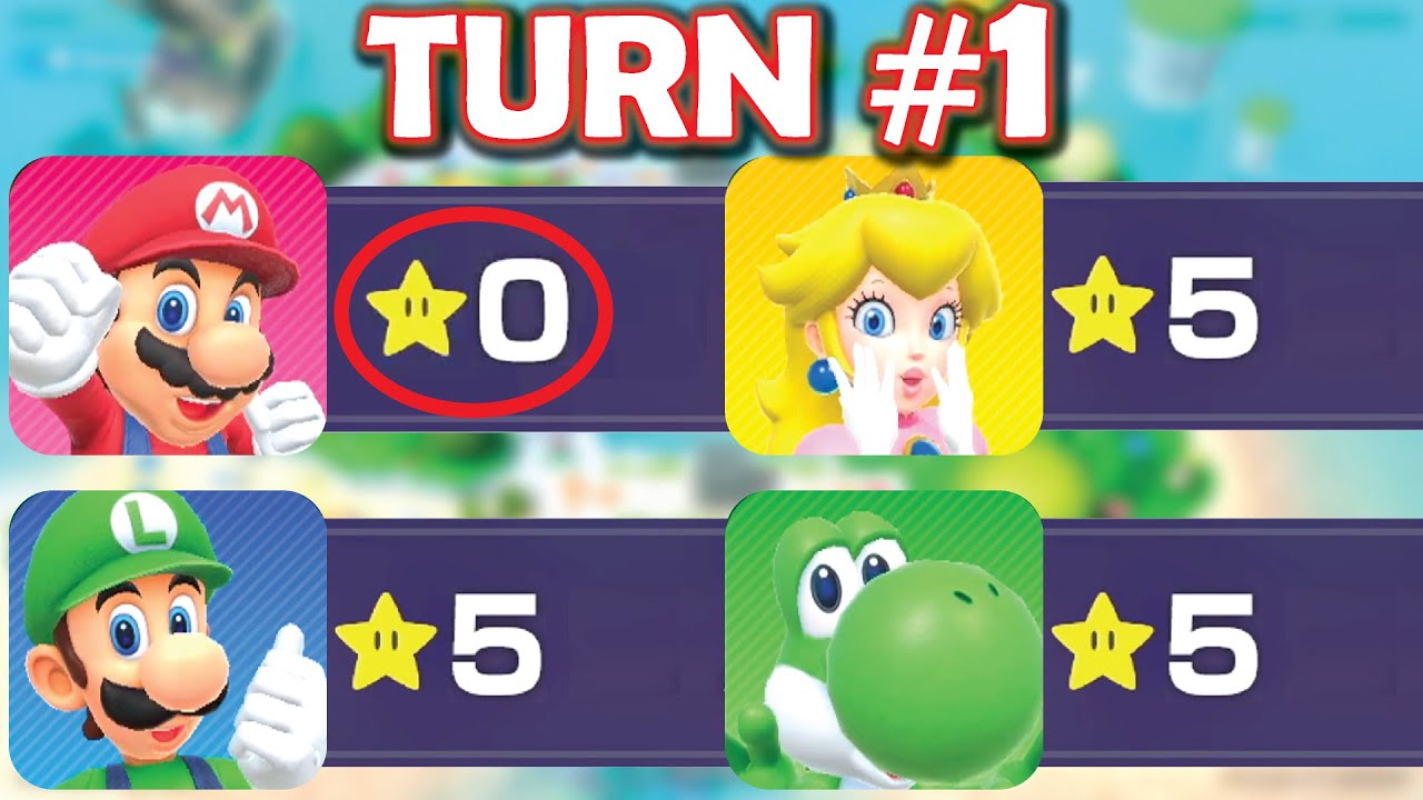 Can you beat Easy CPUs if they START with 5 stars? Mario Party Superstars Challenge!