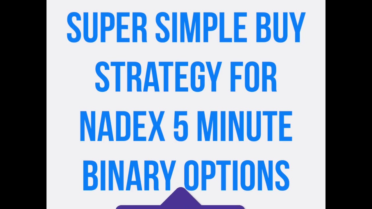 Super Simple Price Action Trading Strategy For Nadex 5 Minute Binary options