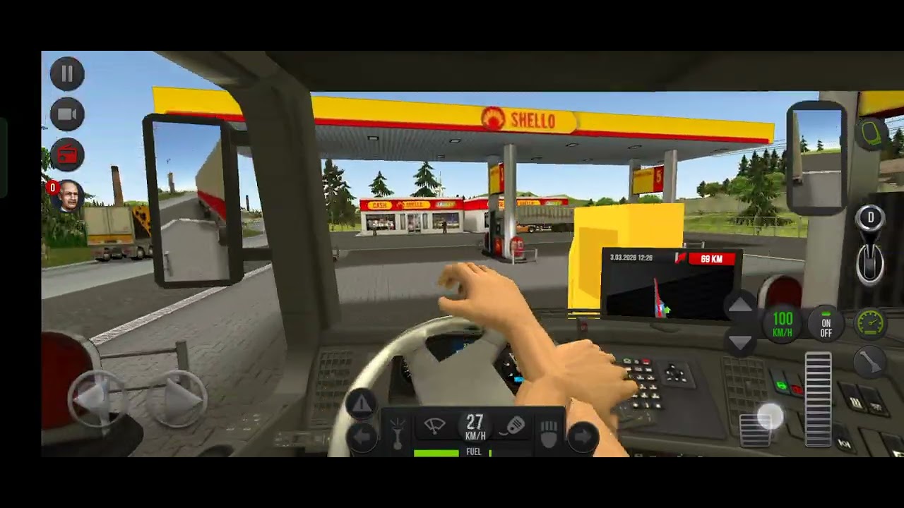  My first day in truck in Europe