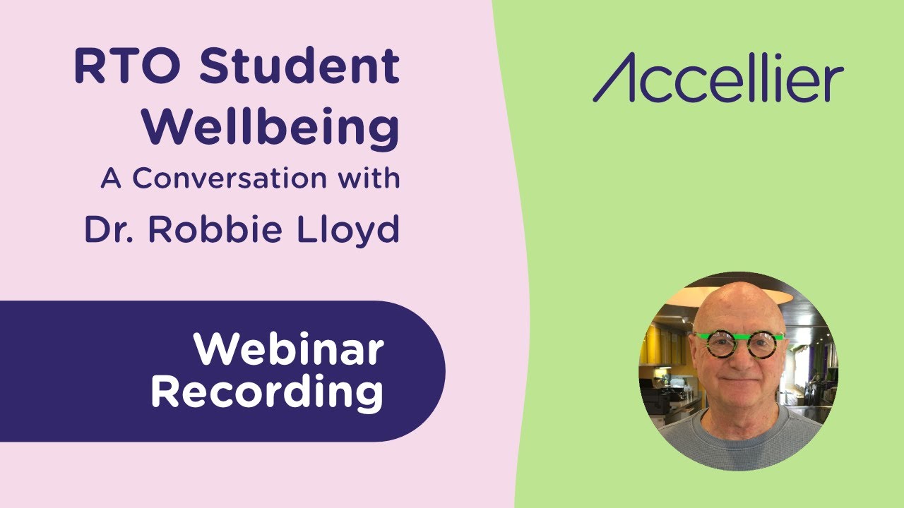 RTO Student Wellbeing Requirements and a Conversation with Dr Robbie Lloyd