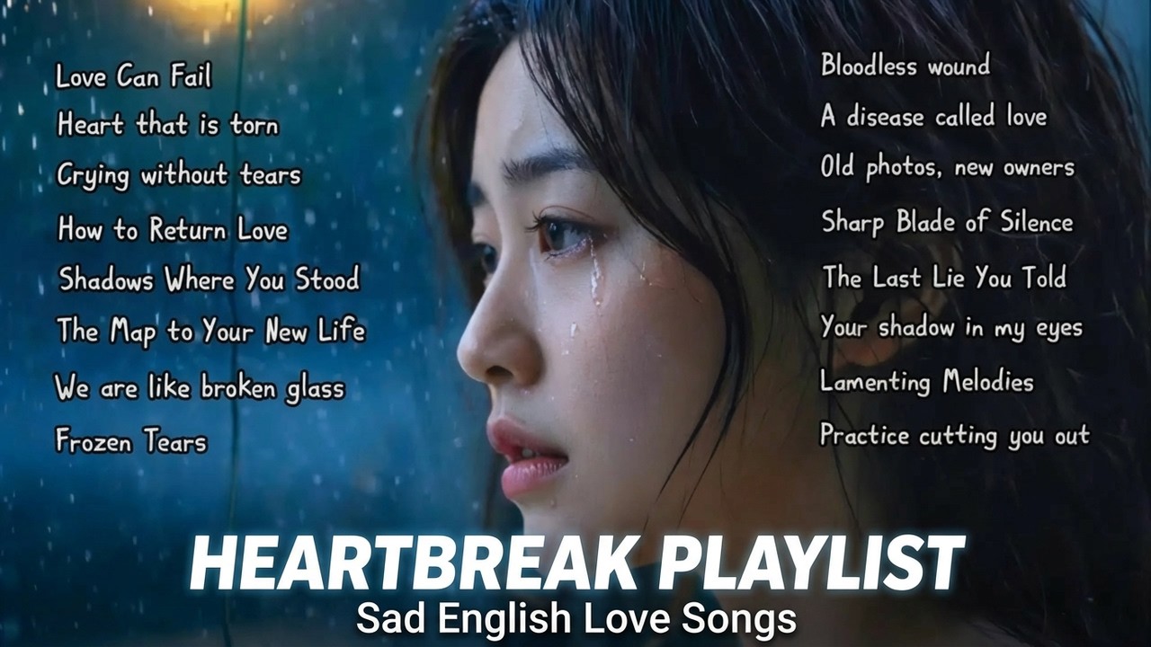 Crying Without Tears l Heartbreak Playlist l English Emotional Music for Deep Feelings #Raa Alone