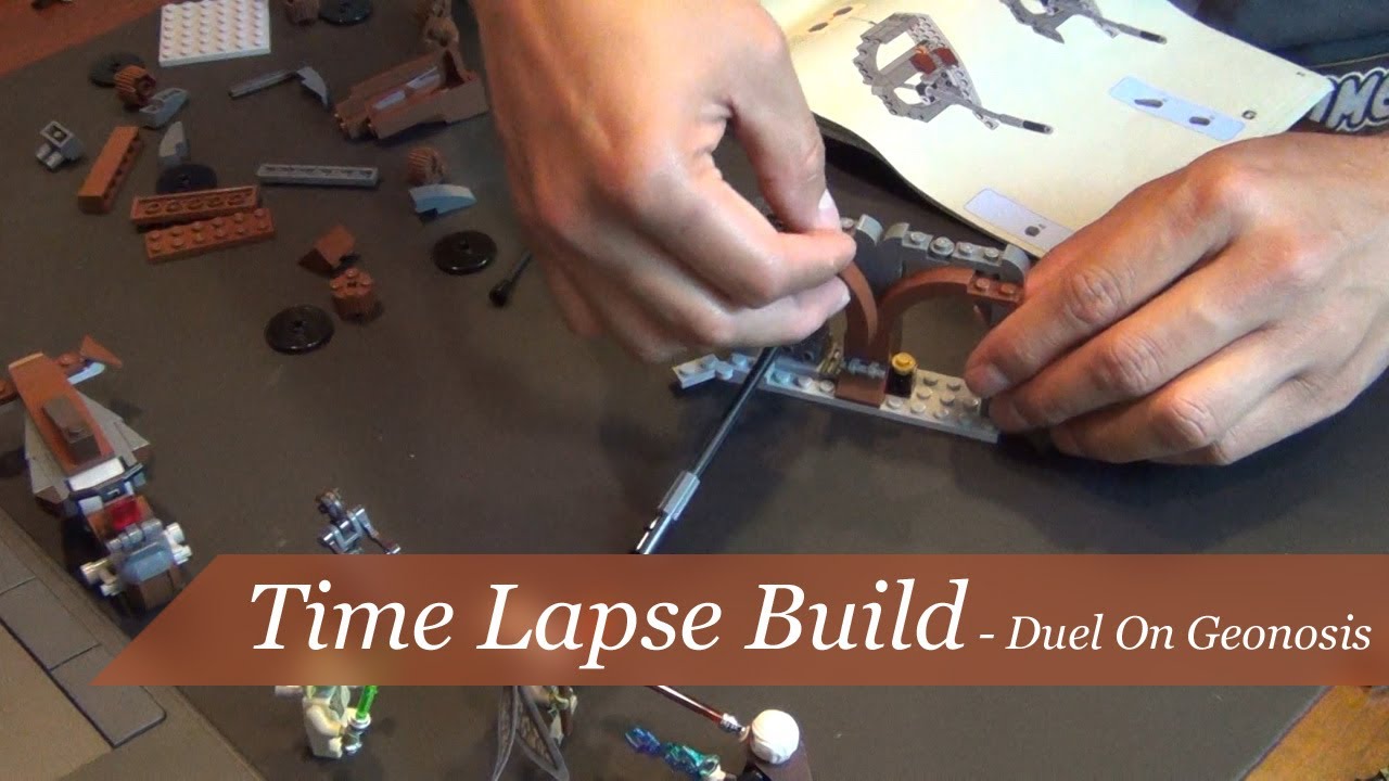 Time Lapse Build - Lego Star Wars Duel On Geonosis Set #75017